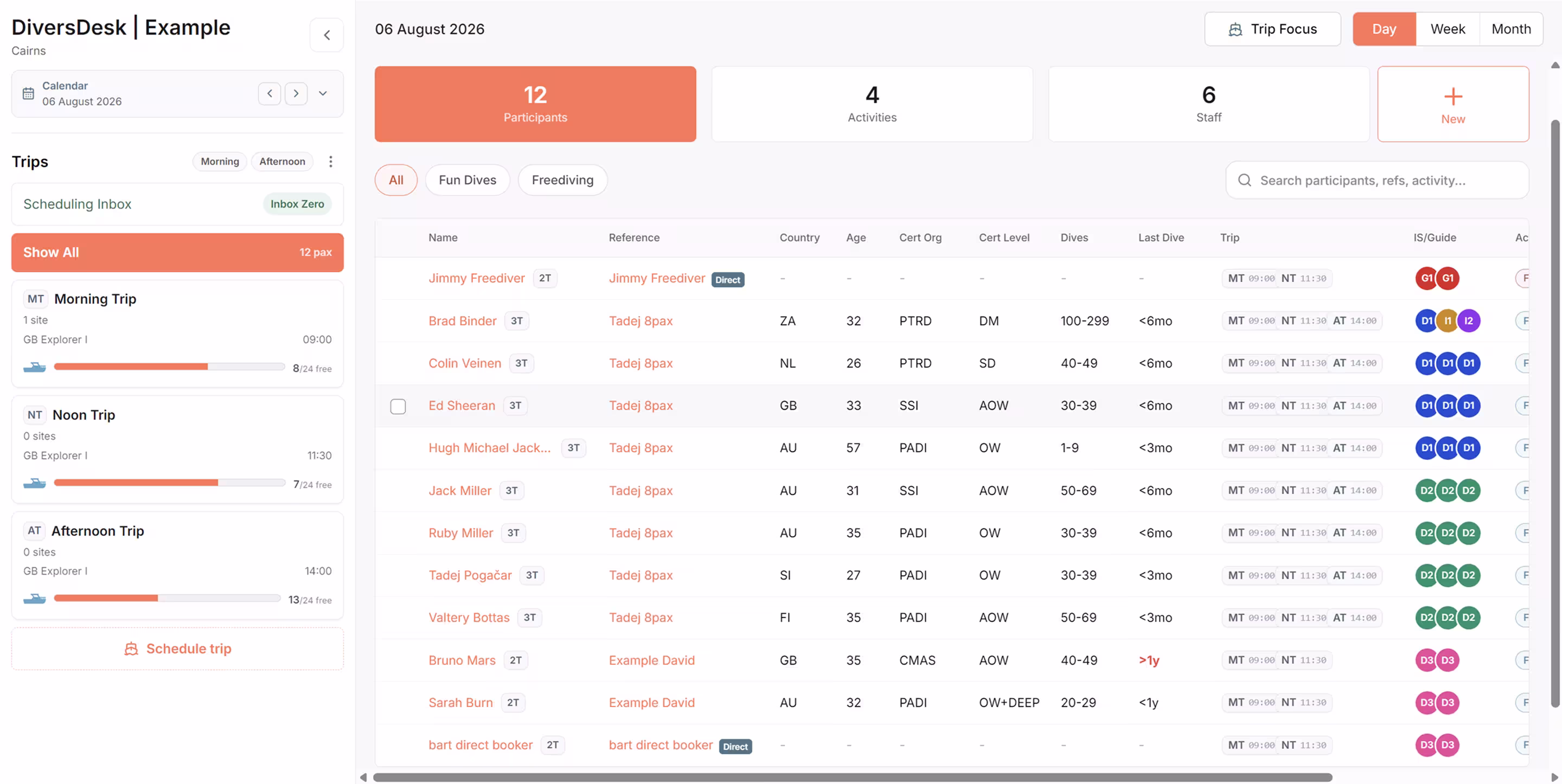 The new Planner Beta interface