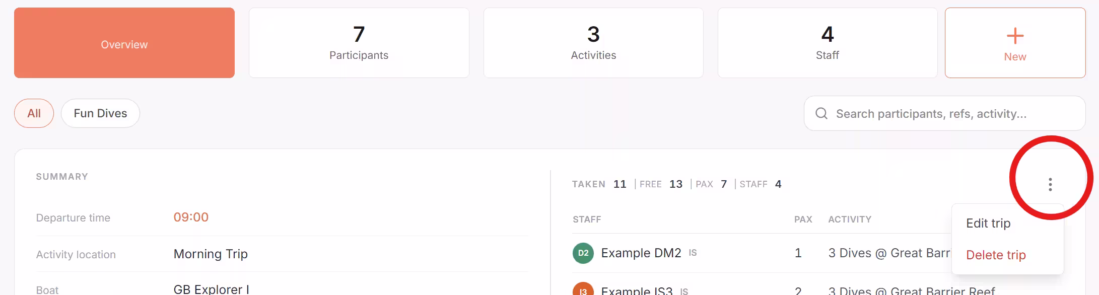 The new Planner Beta interface